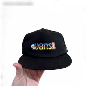 NWOT Vans Black Hat crayola collab multicolor Logo